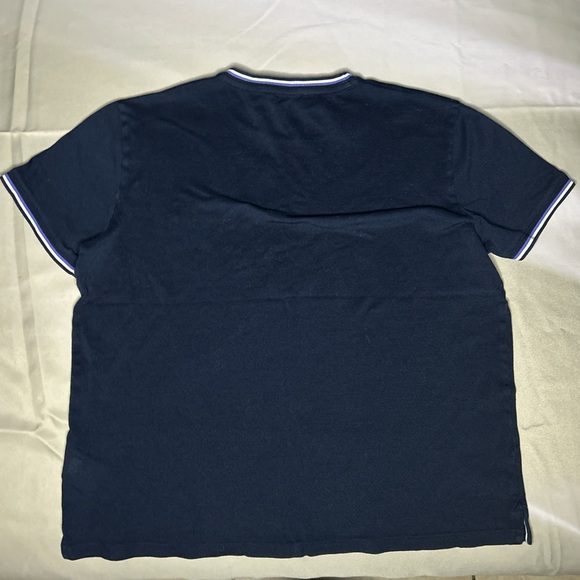 Ralph Lauren Purple Label Navy Blue Pocket Shirt Large Made In Italy - Picture 4 of 4